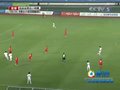 视频：中国队0-1落后 吴曦头球冲顶