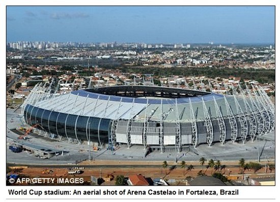 巴西足坛又传惨剧:世界杯球场外2球迷遭枪杀