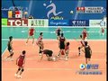 视频：男排1/4决赛 中国队打手出界13平