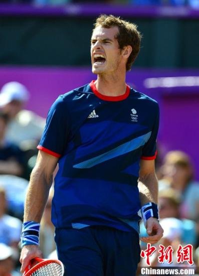 穆雷圆英国百年奥运网球金牌梦 决赛击败费德