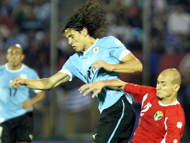 全场集锦：乌拉圭0-0闷平约旦 总分5-0挺进世界杯截图