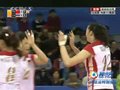 视频：女排小组赛 中国队连追两分还落后一分