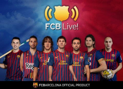 FCB Live!诞生 享受观看巴萨比赛的全新体验