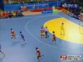视频：女子手球决赛 中国队10号进球得分