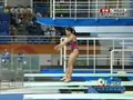 视频：徐雪茵三米板第四跳 得分67.50