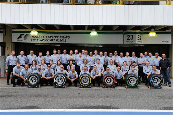 2012赛季F1落幕 倍耐力助力维特尔获年度冠军