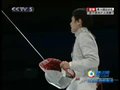 视频：男子佩剑韩选手夺冠 仲满惜败获银牌