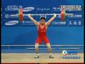 视频：男子举重决赛 朝鲜选手举145公斤成功