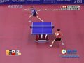 视频：女乒单打1/8决赛 朴美英失误送赛点