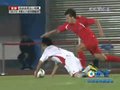 视频：中国队首张黄牌 宋博轩被判假摔