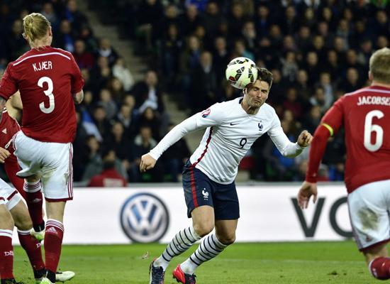 丹麦vs法国队前瞻:本泽马伤缺 马夏尔PK吉鲁