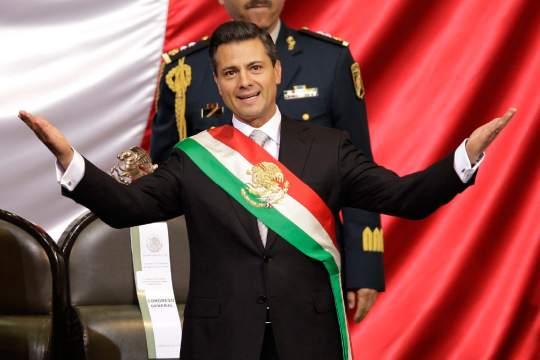 墨西哥总统出席代表团授旗仪式 鼓励队员创佳绩_体育_腾讯网
