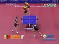 视频：乒球男双决赛 张继科王皓3－2领先