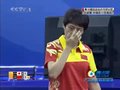 视频：乒乓女团中日战 郭跃脚下打滑失分