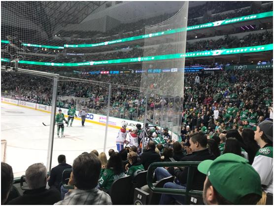 现场直击达拉斯冰球狂热 星队比小牛更瘦欢迎