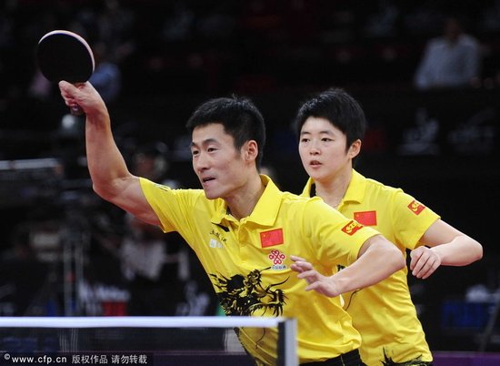 信力哥得永生！ 周雨：王励勤就是精神支柱