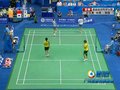 视频：羽球女团 于洋王晓理21-19拿下第二局