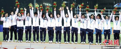 <em>中国</em>不敌日本夺得<em>女子垒球</em>银牌_体育_腾讯网