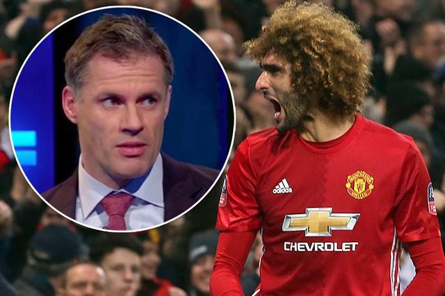 Jamie carragher and fee lenny on spray: I dirty? Only for Manchester united player