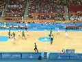 视频：中国男篮首登亚运 大致开球命中首球