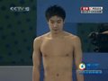 视频：男子10米台决赛 中国选手火亮第五跳
