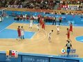 视频：男篮决赛丁锦辉手感绝佳 再次命中三分