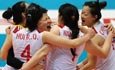 Strast za ženske odbojke igrači slave Japana 3-2