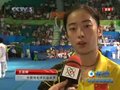 视频：羽球女团决赛 王适娴表示信心源于汪鑫