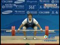 视频：男子举重 金珉二举175公斤成功