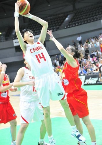 女篮选手李明阳图片