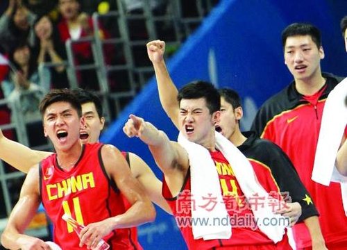 中国男篮用实力说话