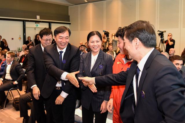 南京获室内田径世锦赛举办权 巩立姣:比自己胜