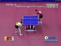 视频：乒乓男团马龙绝地发拉拿下第一局
