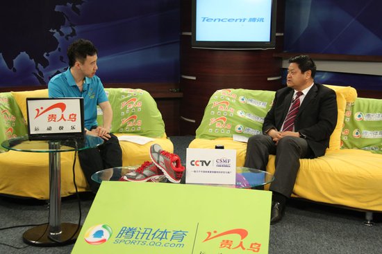 CCTV体育营销论坛访谈:庆阳体育发展之路