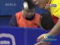 视频：乒乓球男单半决赛 王皓第一局全程
