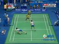 视频：羽球混双中韩决战 赵芸蕾发球得分16平