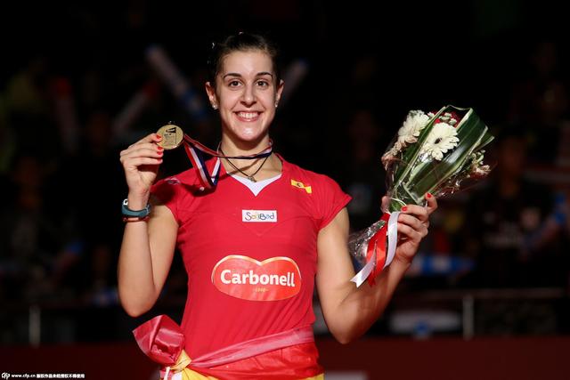 马林蝉联冠军比肩3国手 里约她是国羽最大劲敌