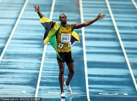 大雨中逆转!百米博尔特9秒77创赛季最佳摘金