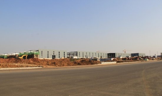 随州迈垦大随企业总部最新工程进度 厂房建设