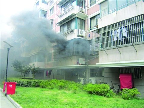 群租房又遭火灾 抢救及时未造成人员伤亡
