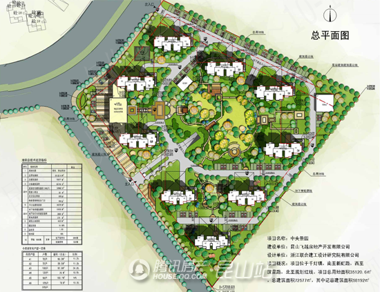 千灯镇 中央景园小区规划设计方案公示