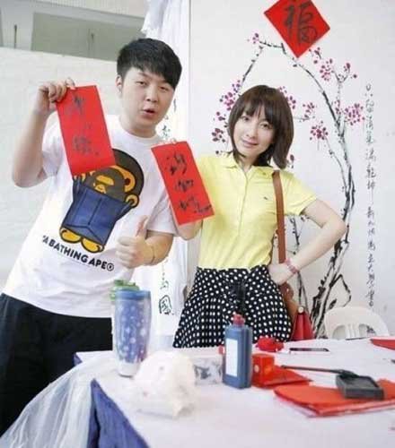 《快乐大本营》吴昕杜海涛超可爱家居照