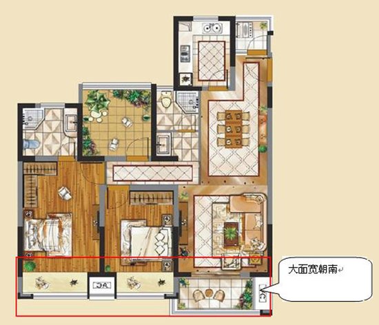 青剑湖公馆户型王82平米2+N房户型图曝光