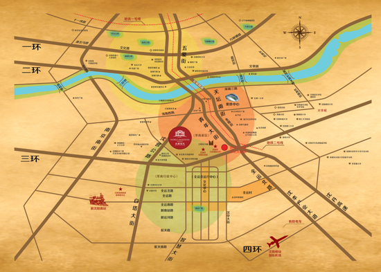 城市功能迅速成熟 拉动奥体板块人居价值