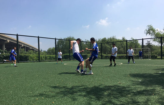 香湖足球赛,比拼欧洲杯