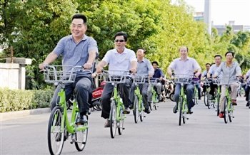 泰州公共自行车启用 一期投放2000辆_频道-泰州