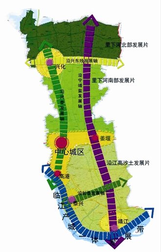 《泰州市沿江转型升级规划》出台 沿线楼盘纷