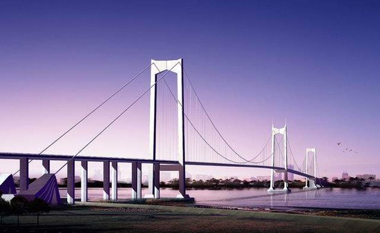 泰州大桥将连接江海高速 南京去苏北多一条快