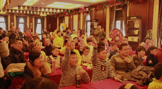 华润杯泰州首届亲子汉字听写大赛首场初赛落