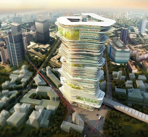 英国设计300米“垂直城市”_房产_腾讯网